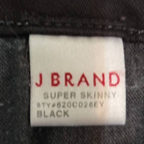 J BRAND Super Skinny Cut Out Detail Jeans size 27 - Picture 10 of 11